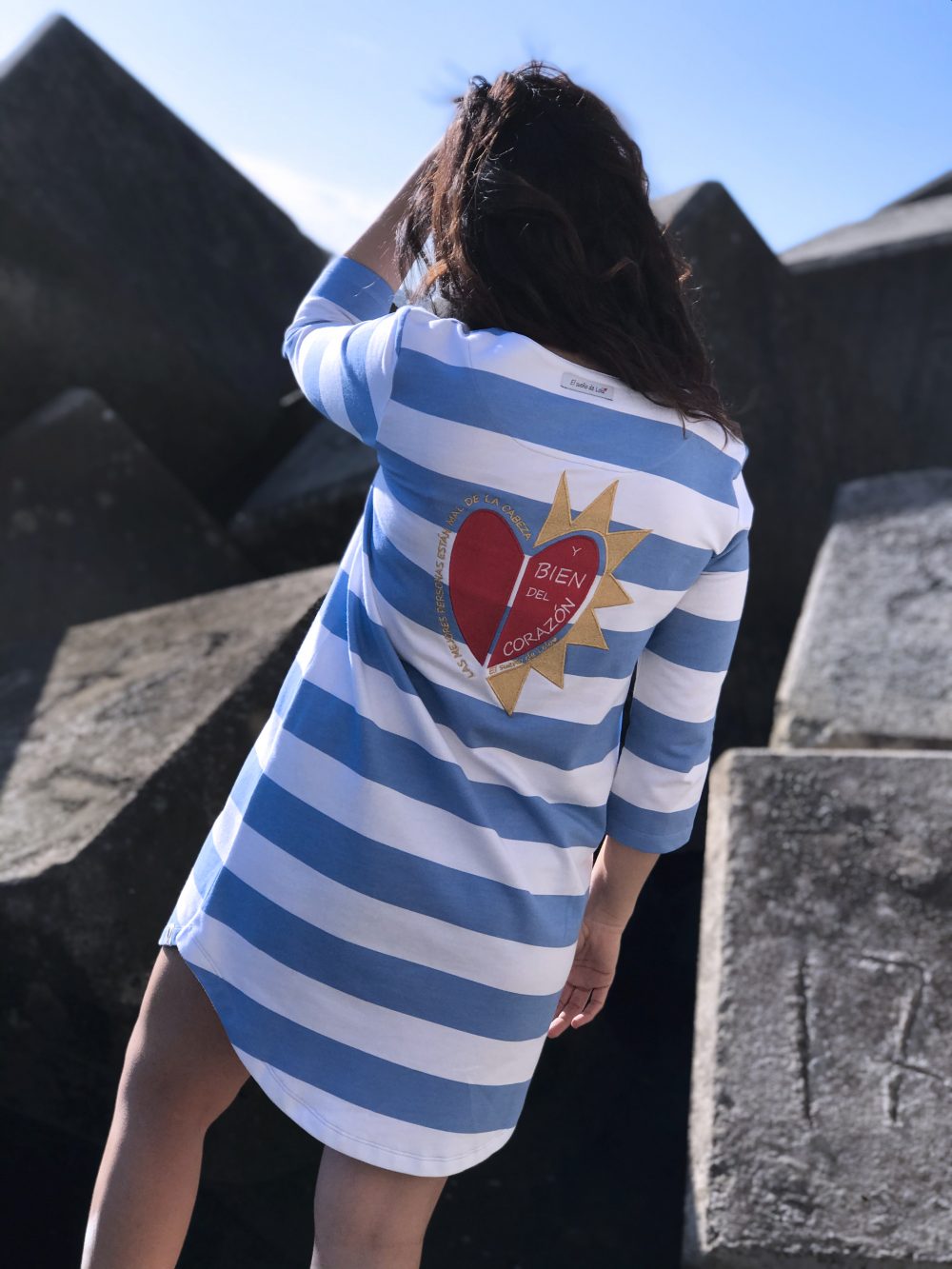 Vestido "BIEN DEL CORAZÓN" OUTLET