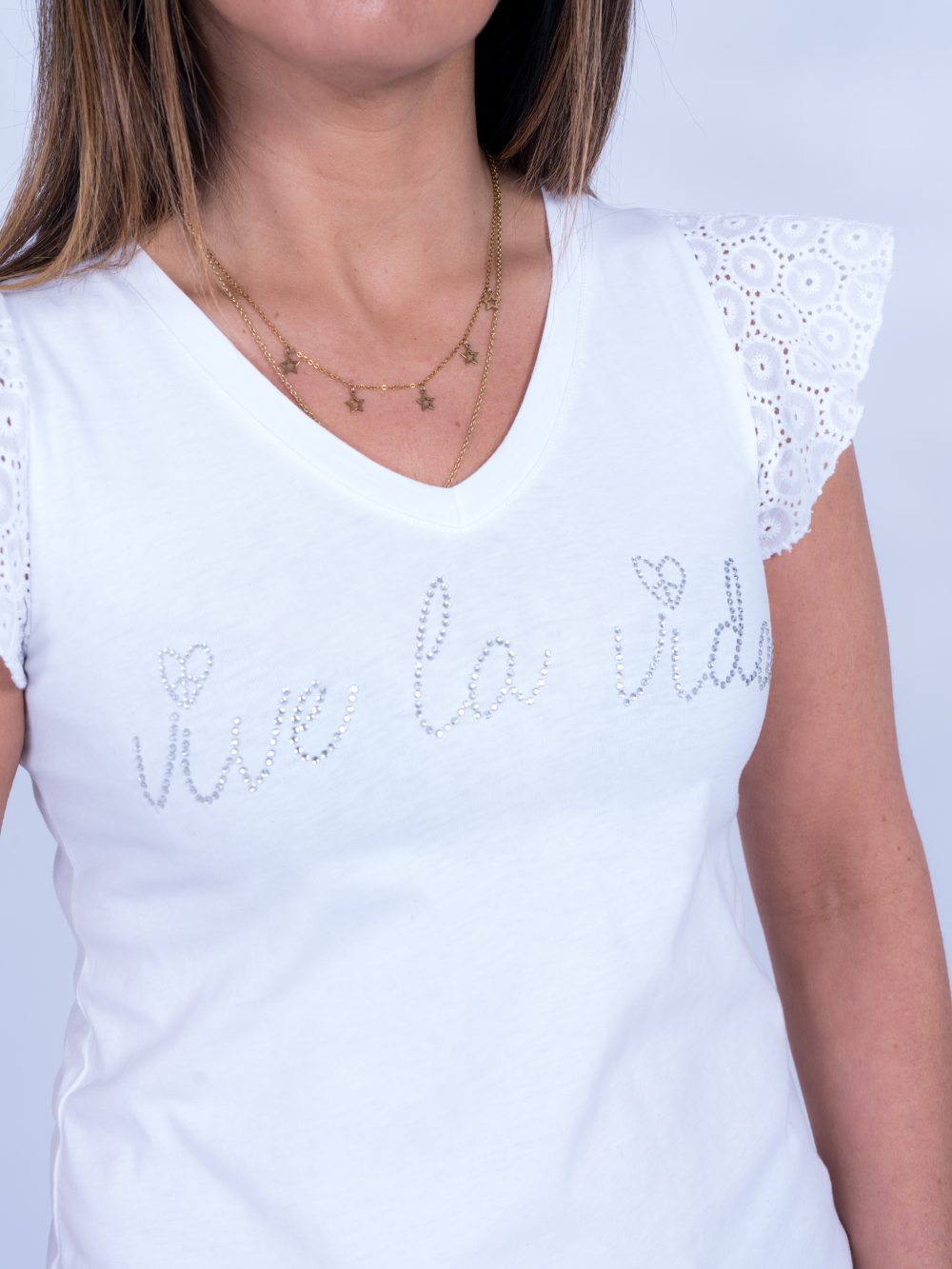 Camiseta "Vive" OUTLET