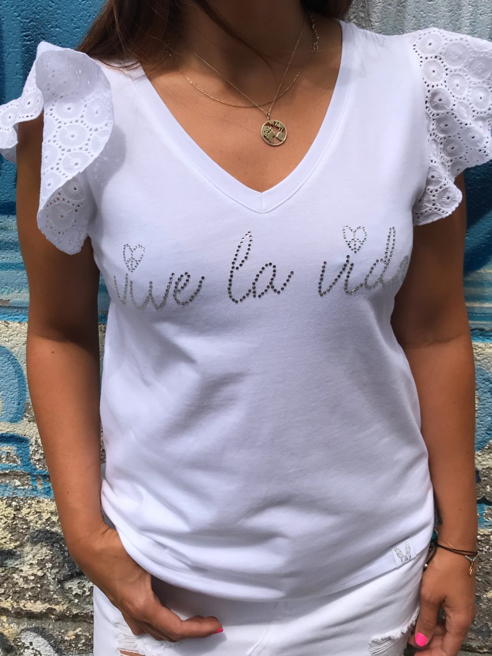 Camiseta "Vive" OUTLET