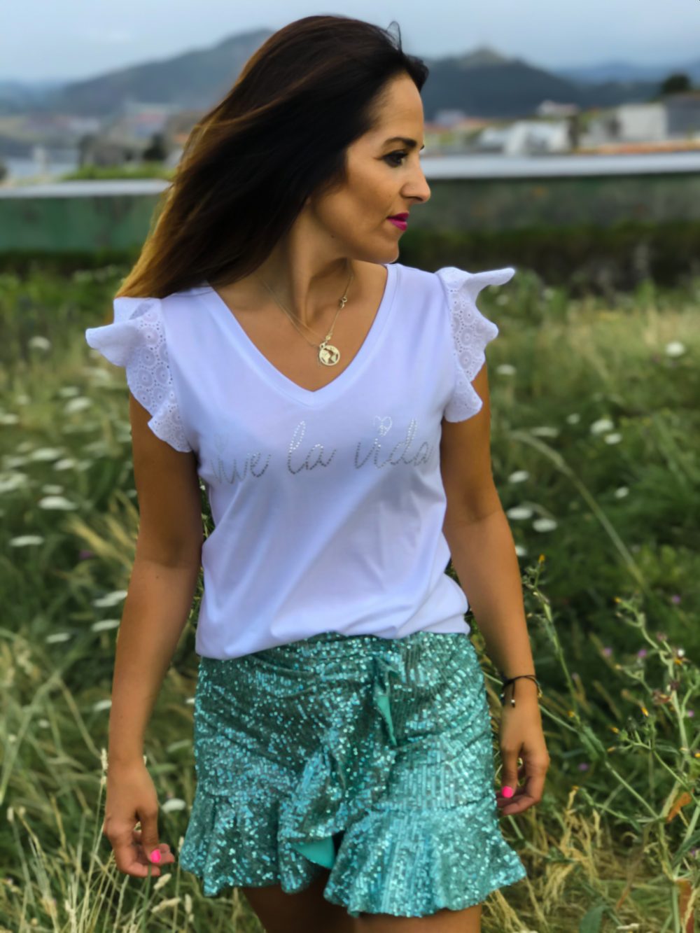 Camiseta "Vive" OUTLET