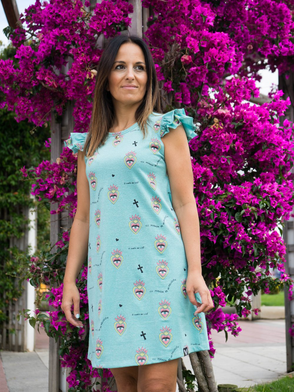 Vestido “Tu mirada mi Religión" OUTLET