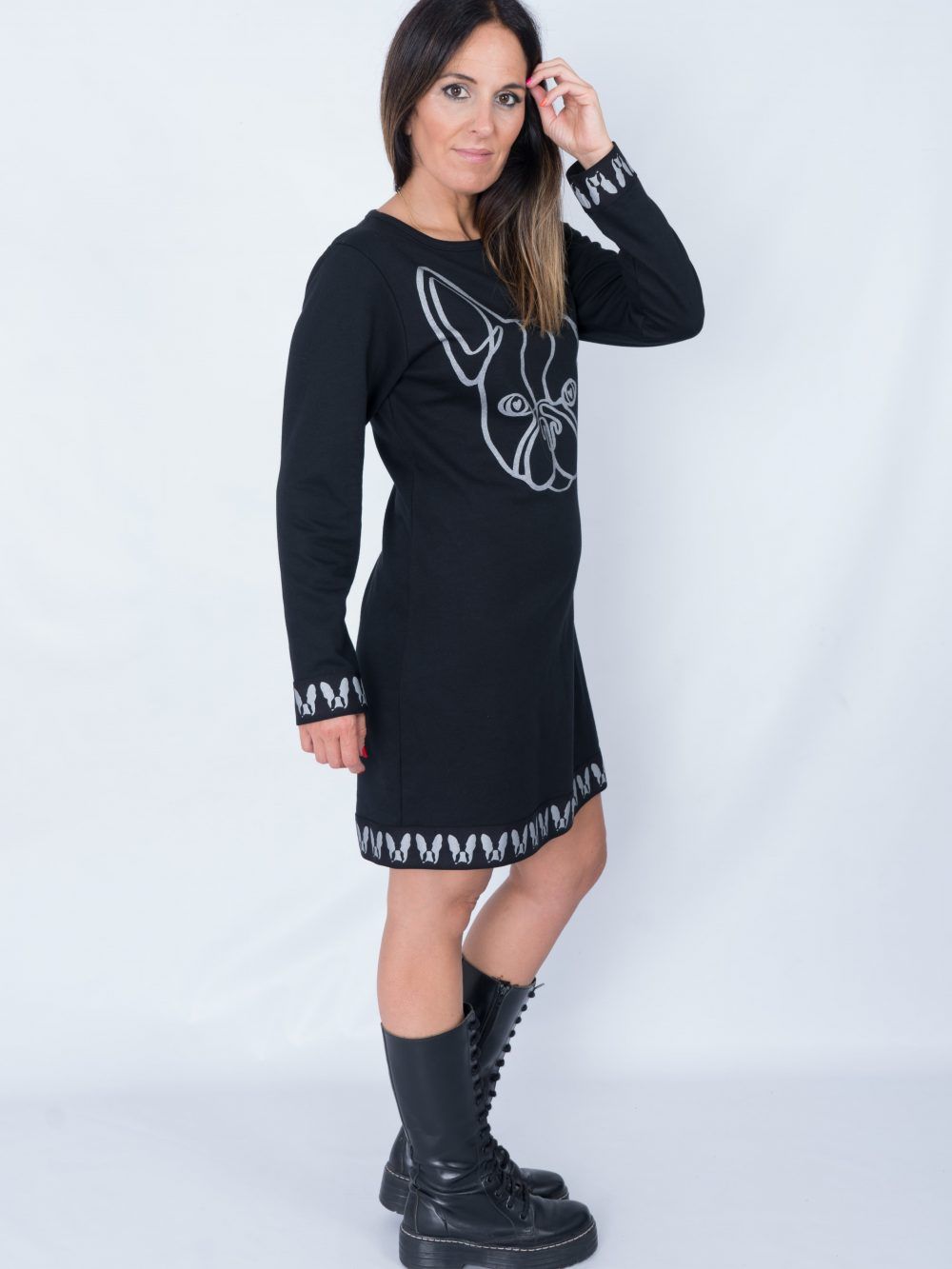 Vestido "Lola Silver" OUTLET