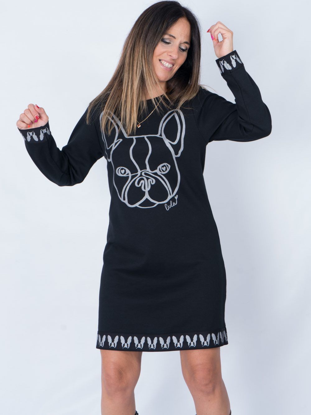 Vestido "Lola Silver" OUTLET