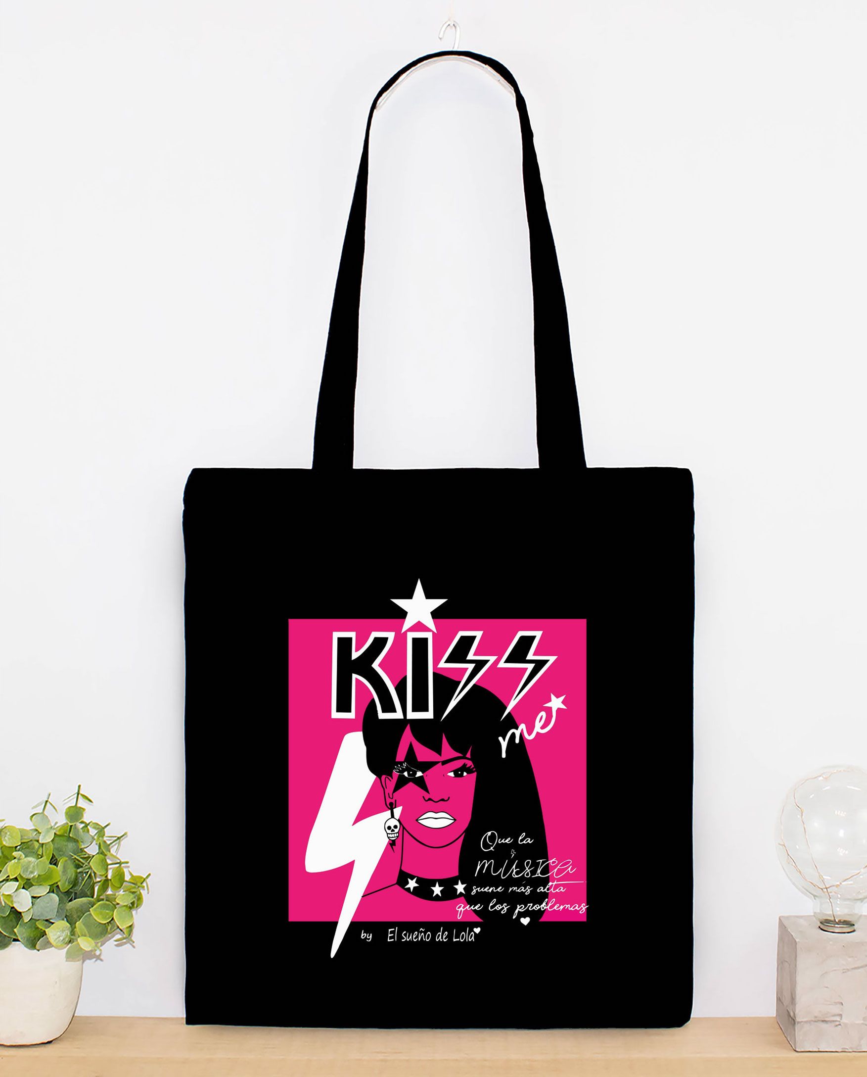 Tote bag Kissme