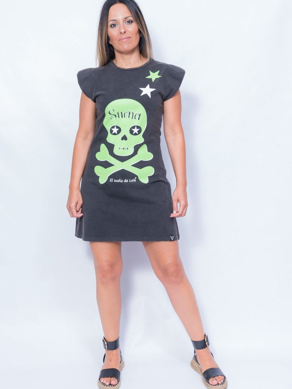 Vestido "Sueña" verde