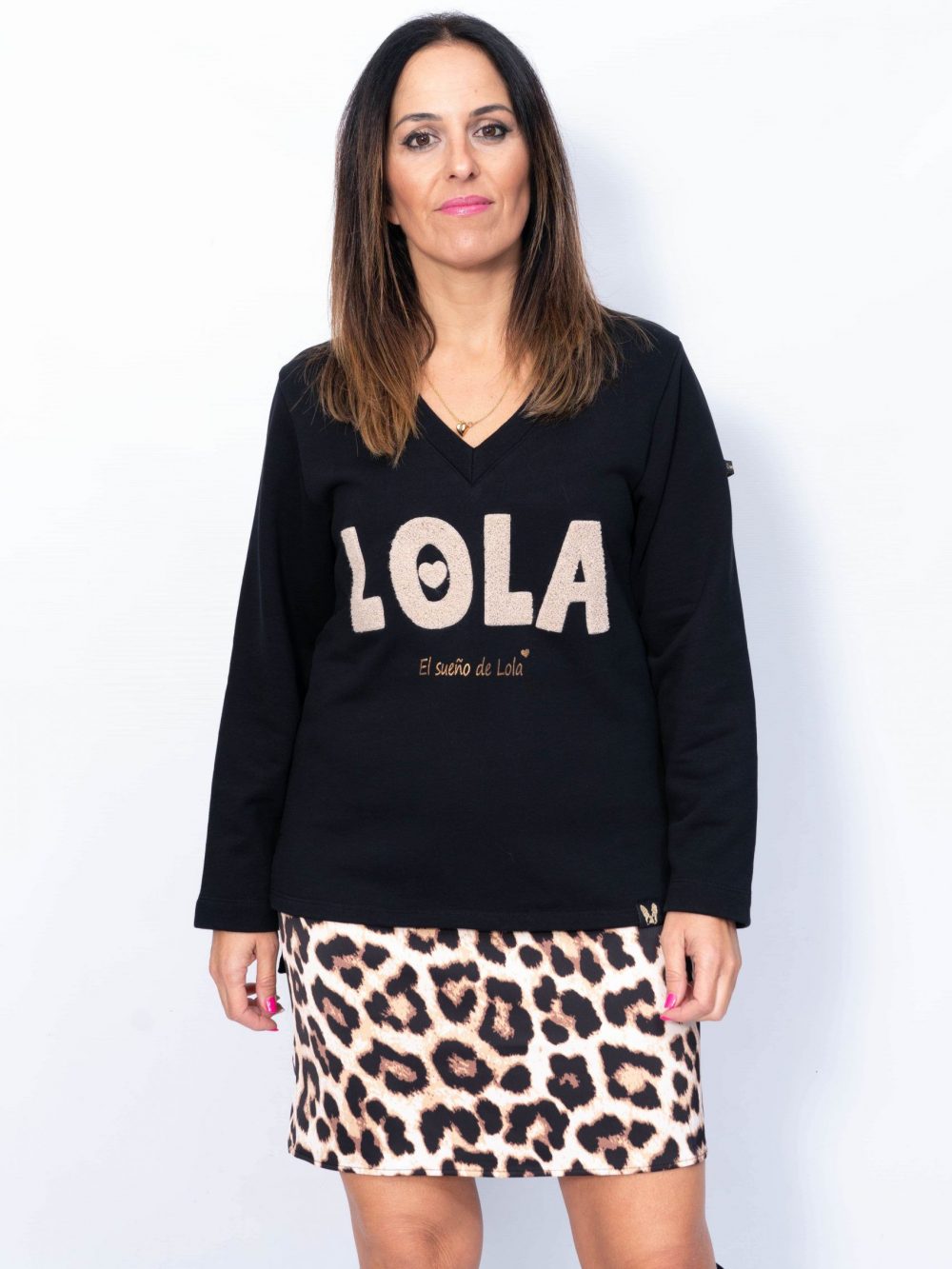 Sudadera "Lola Black" Outlet