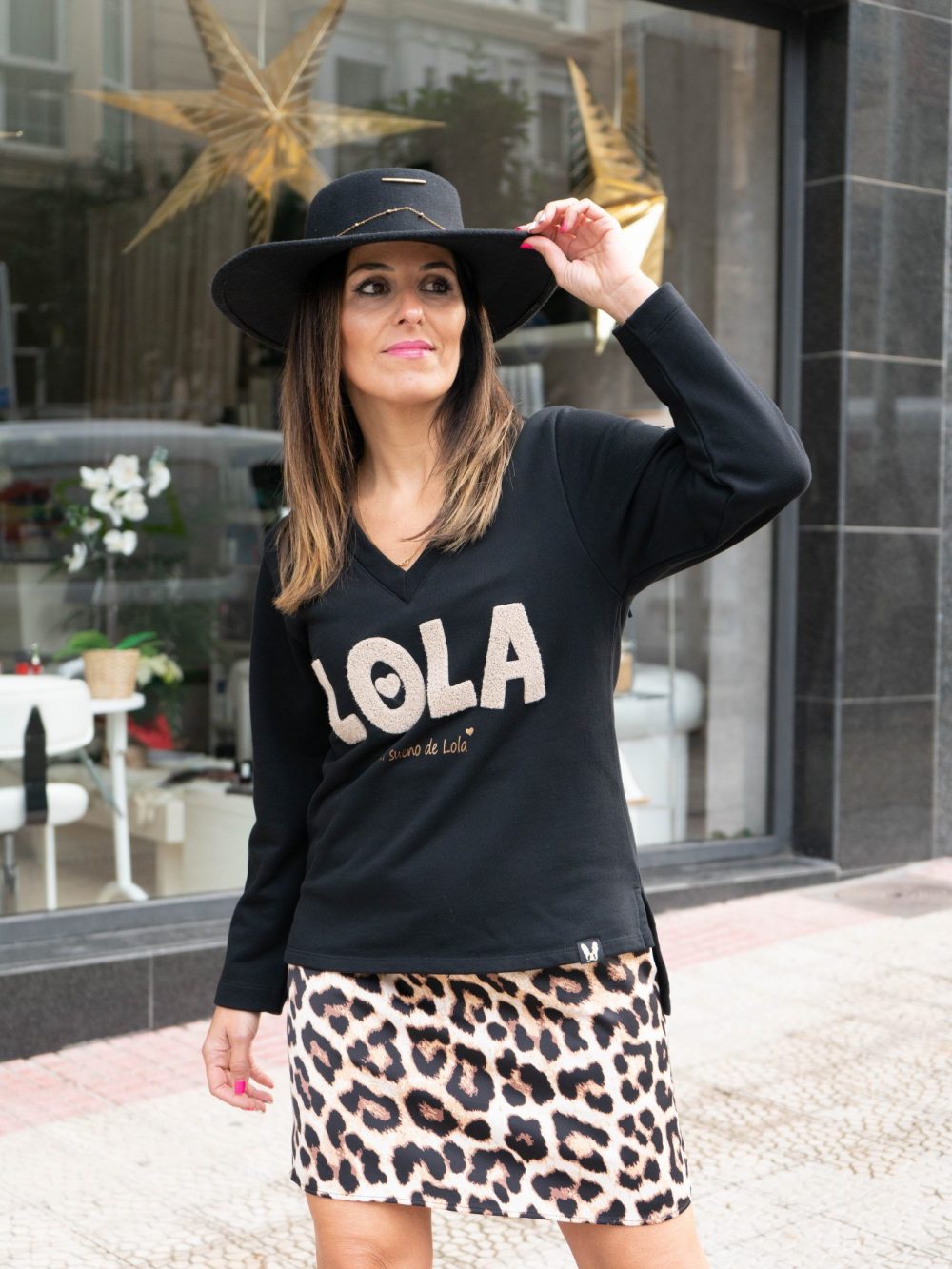 Sudadera "Lola Black" Outlet