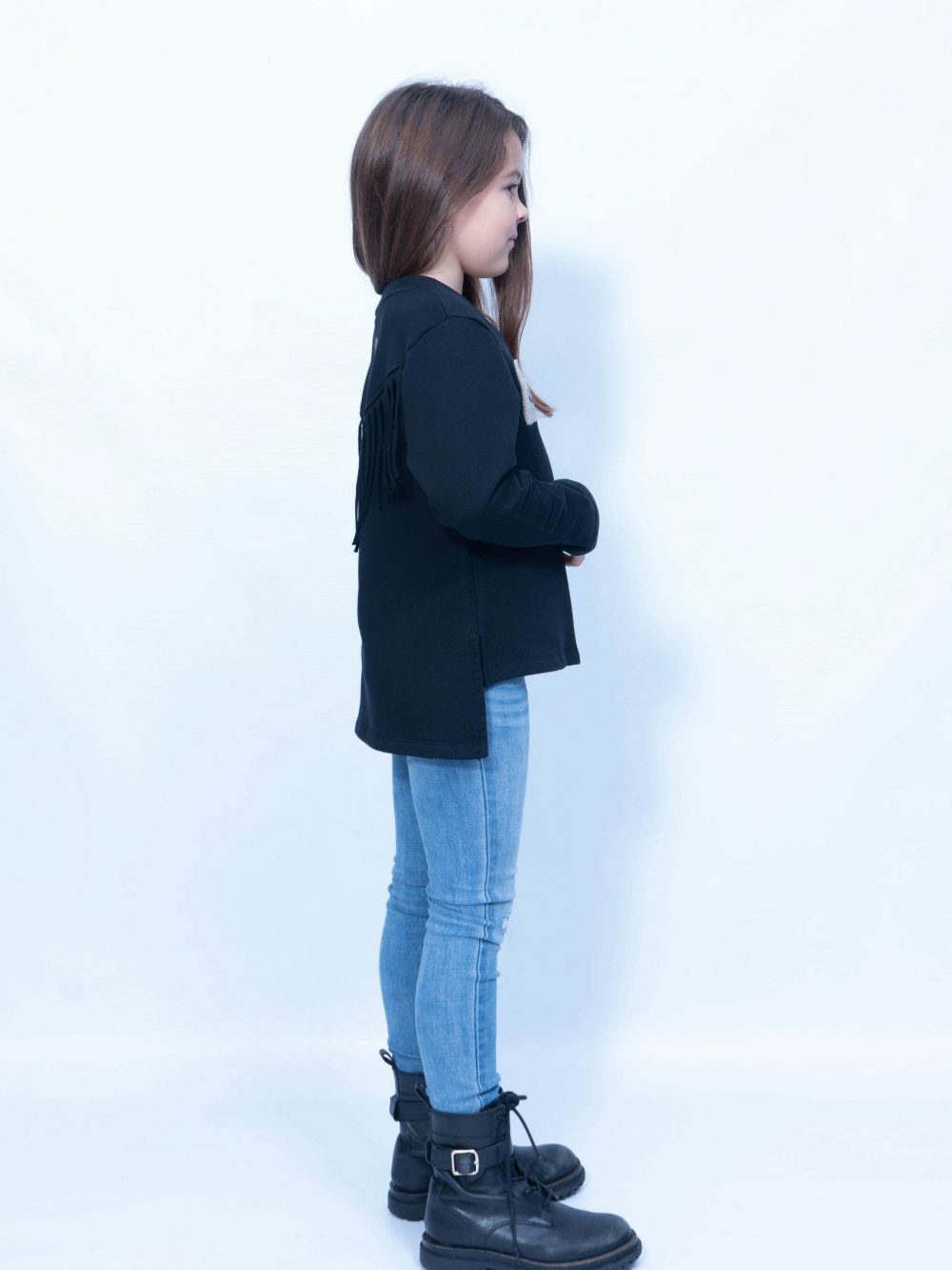 Sudadera Lola Black Niña