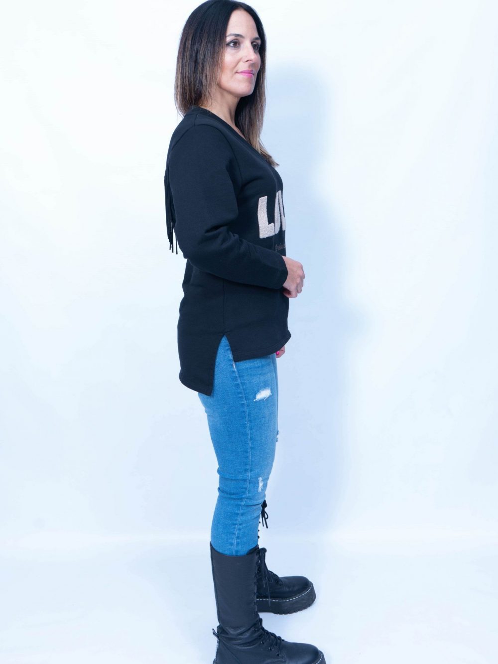 Sudadera "Lola Black" Outlet