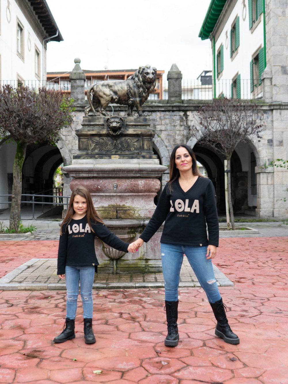 Sudadera Lola Black Niña