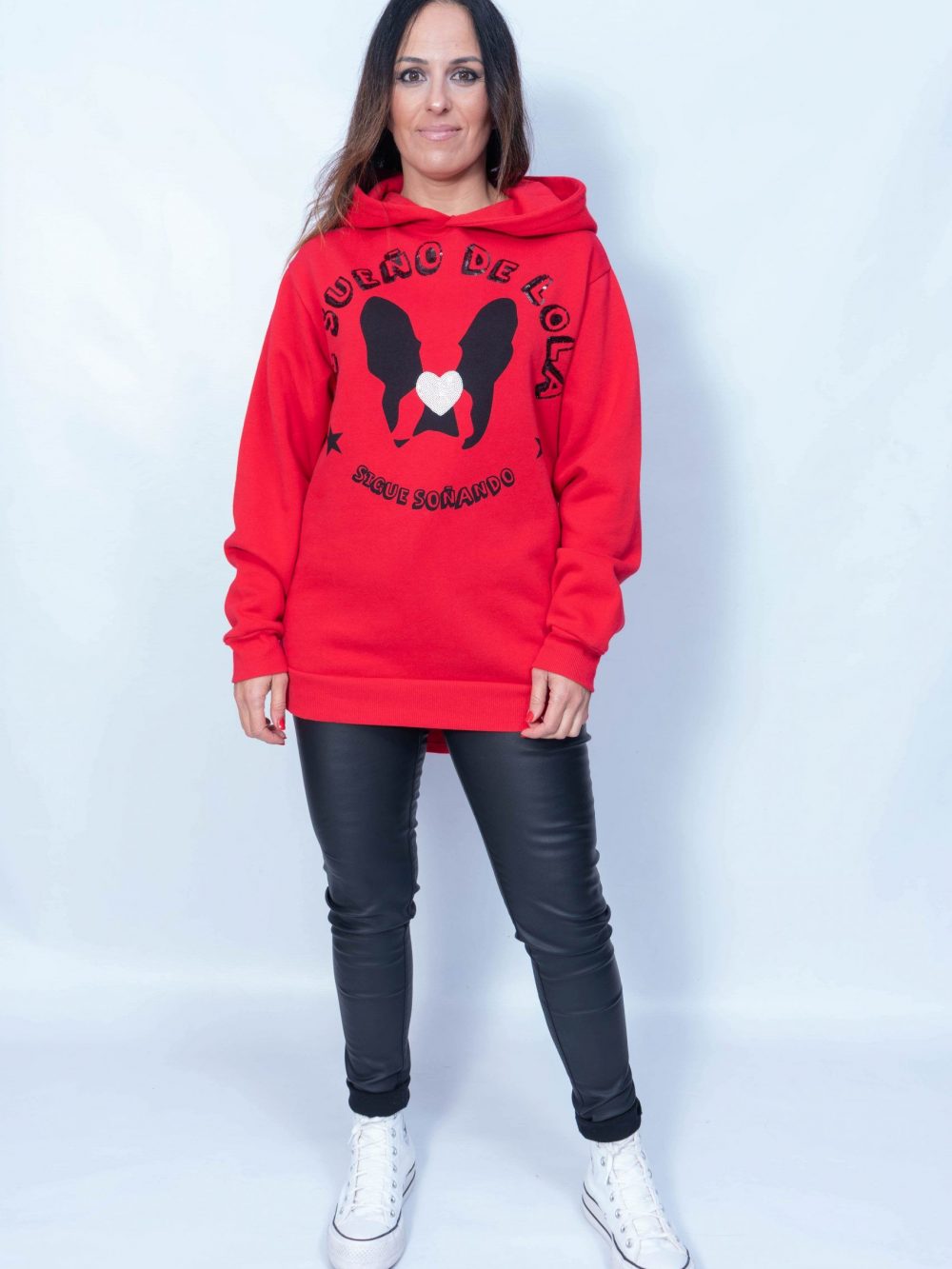Sudadera "Sigo Soñando Red"