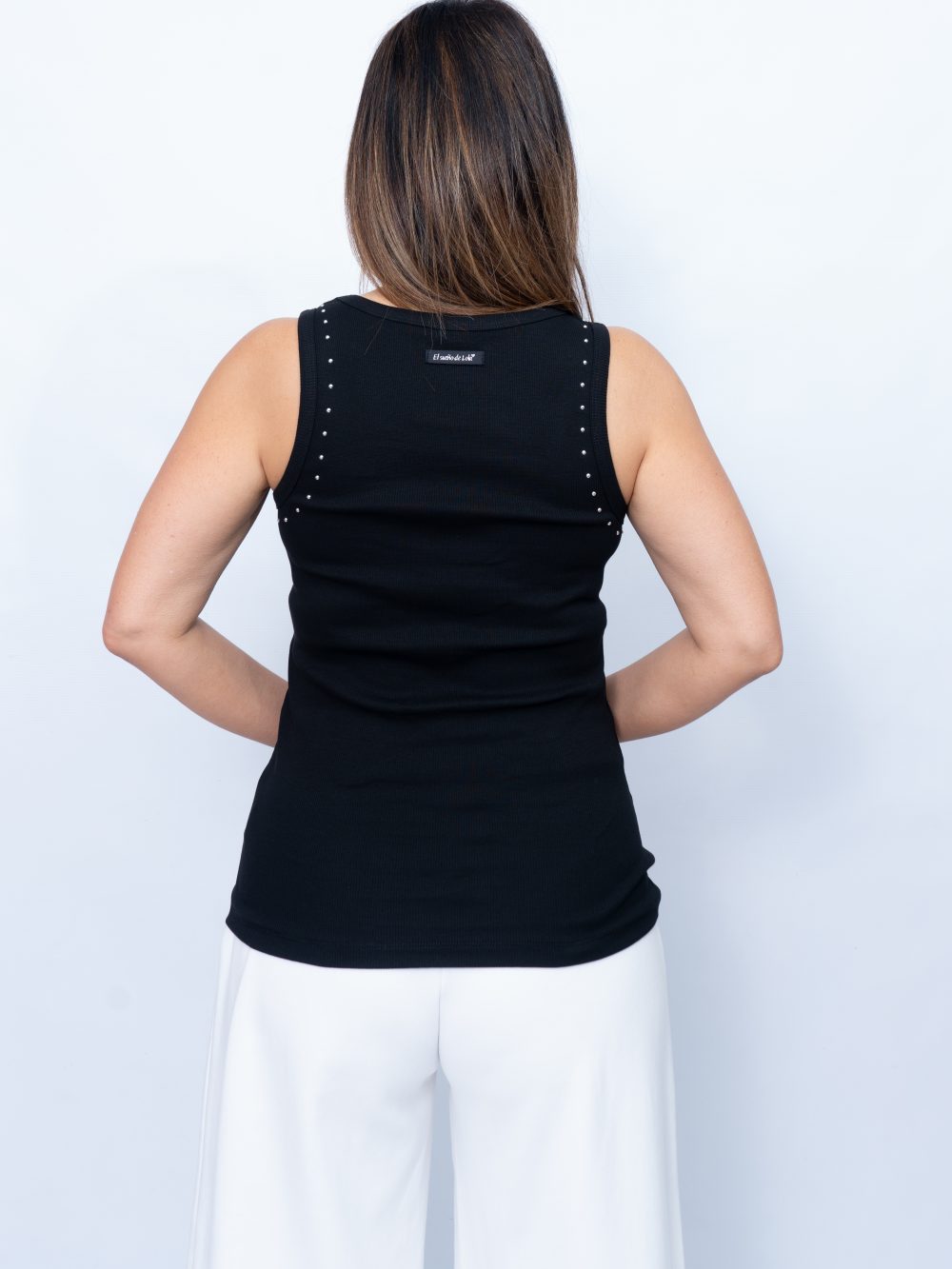 Camiseta "LOLA BASIC" black/silver