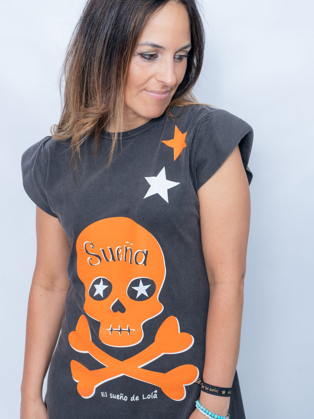 Vestido "Sueña" naranja