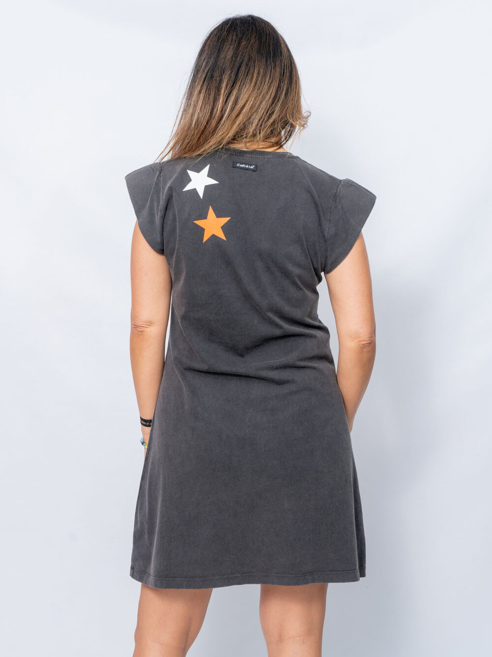 Vestido "Sueña" naranja
