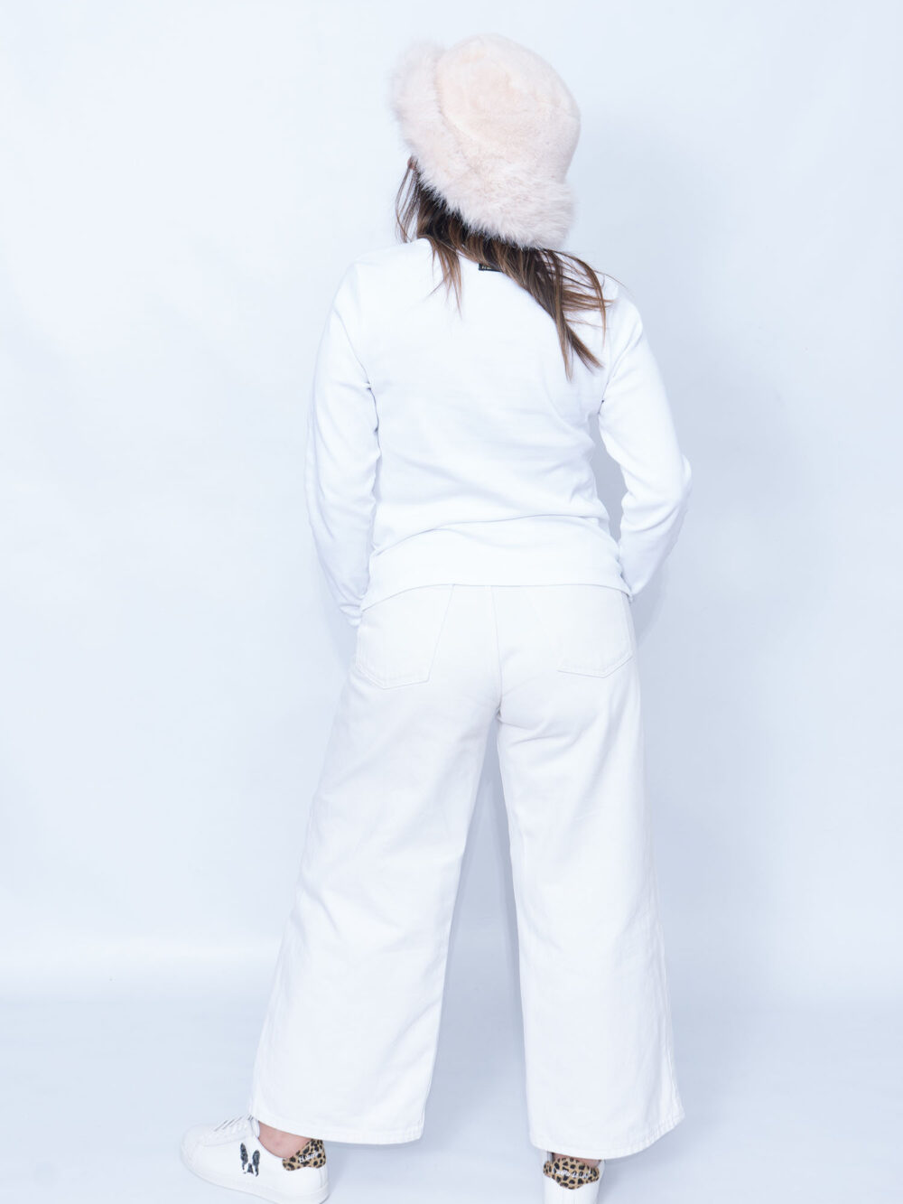 Camiseta "LOLA BASIC GOLD" white