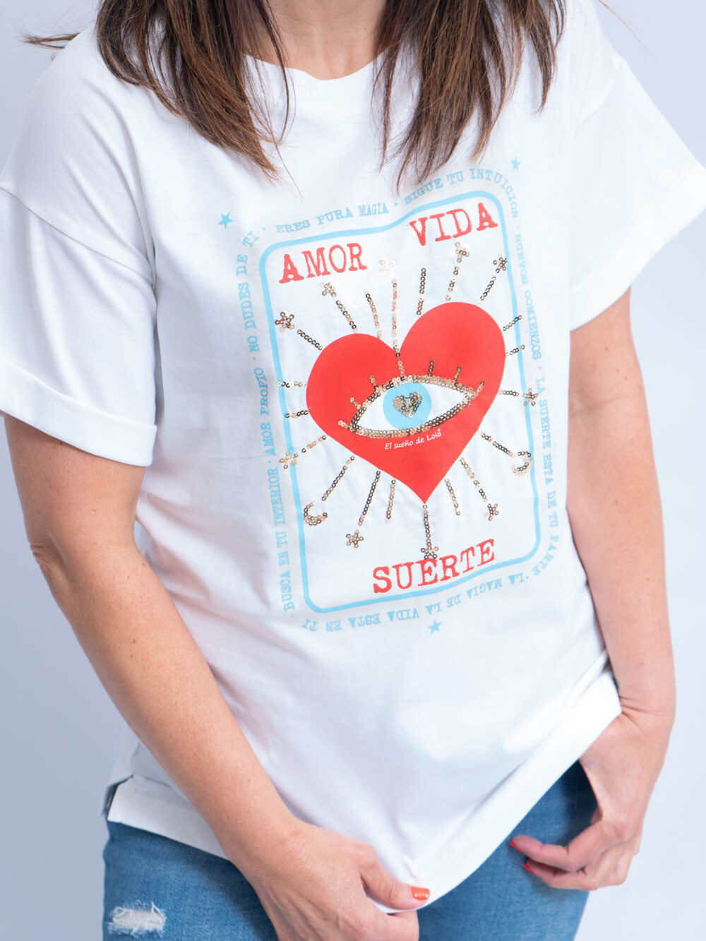 Camiseta "Suerte"