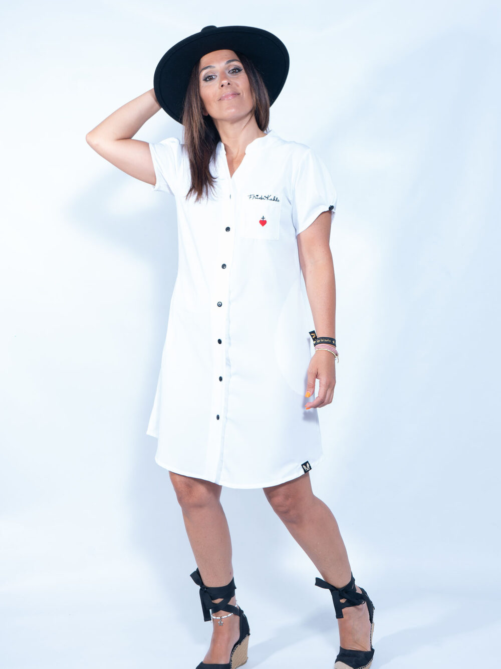 Vestido camisero "Frida FLORECER" 3 en 1