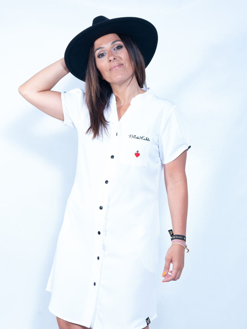 Vestido camisero "Frida FLORECER" 3 en 1