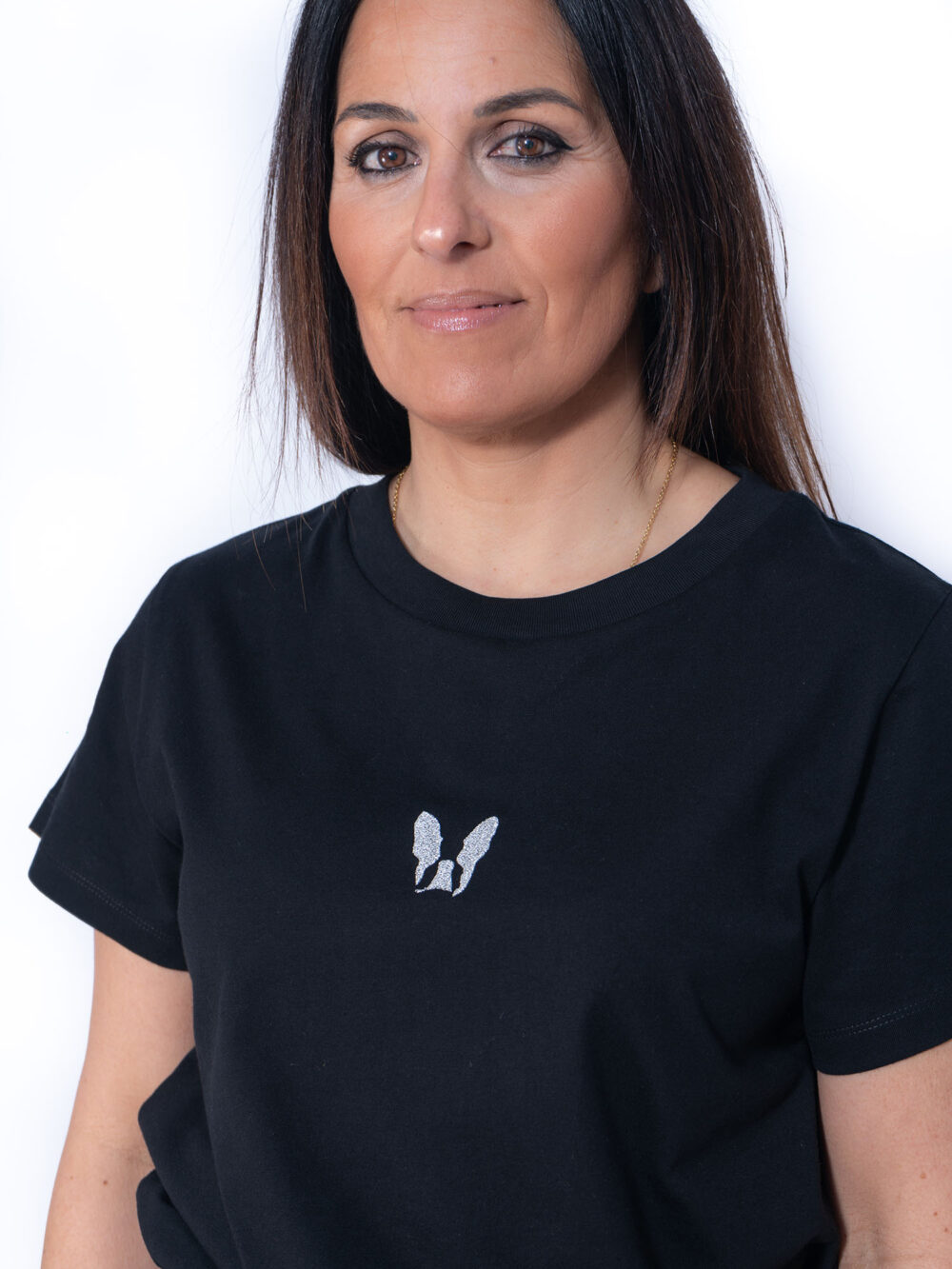 Camiseta UNISEX "JUNE" negra