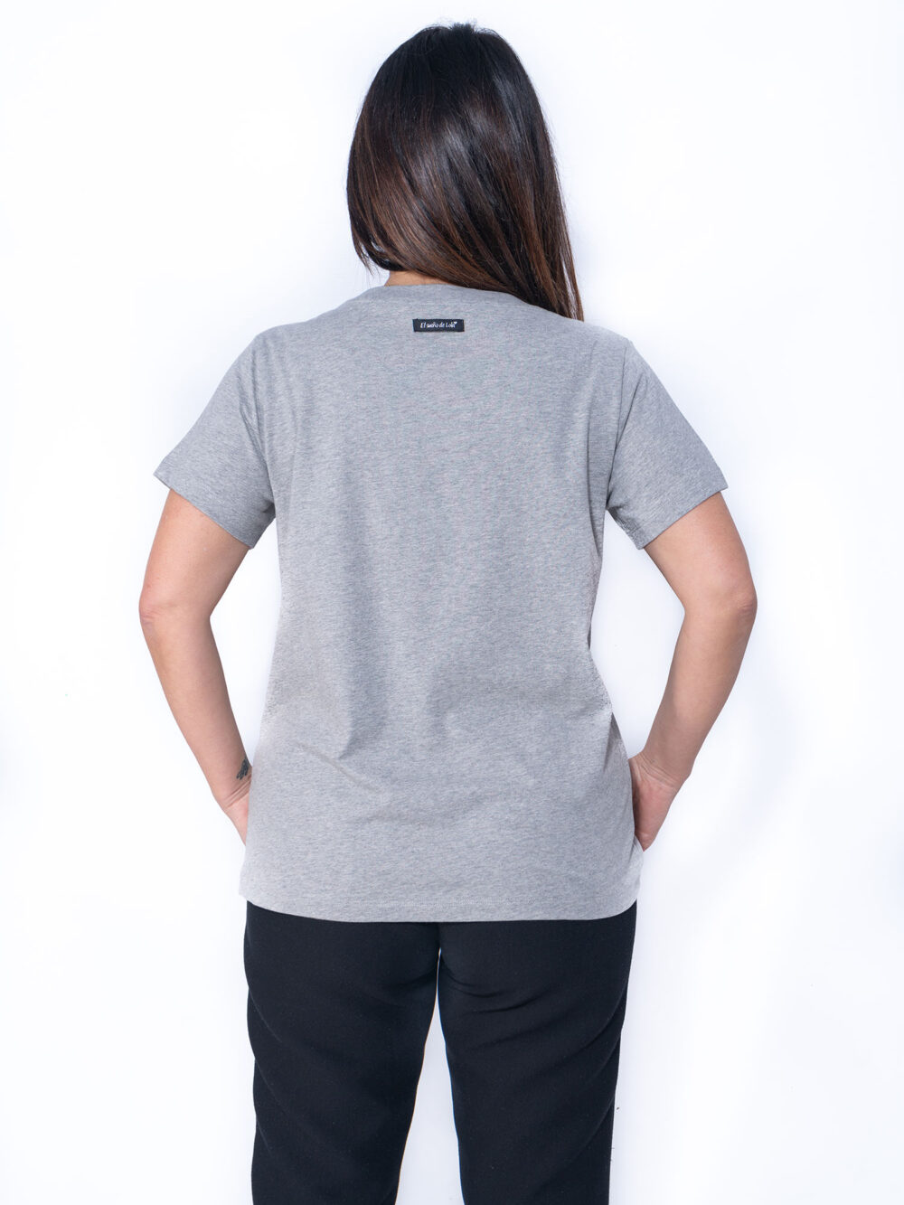 Camiseta UNISEX "JUNE" gris