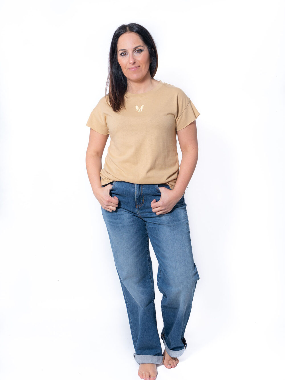 Camiseta "Sáhara" amarilla