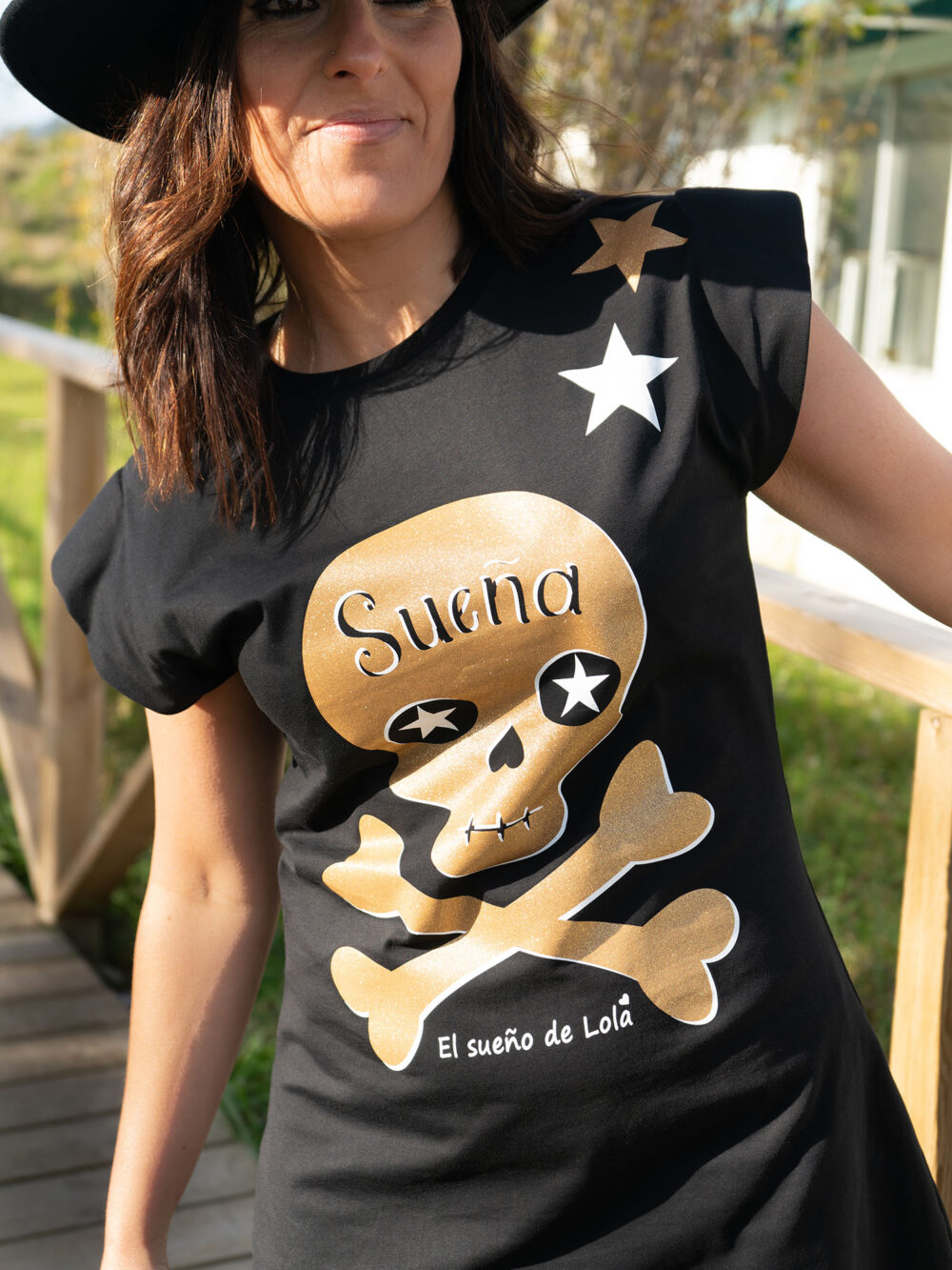 Vestido "Sueña Gold"