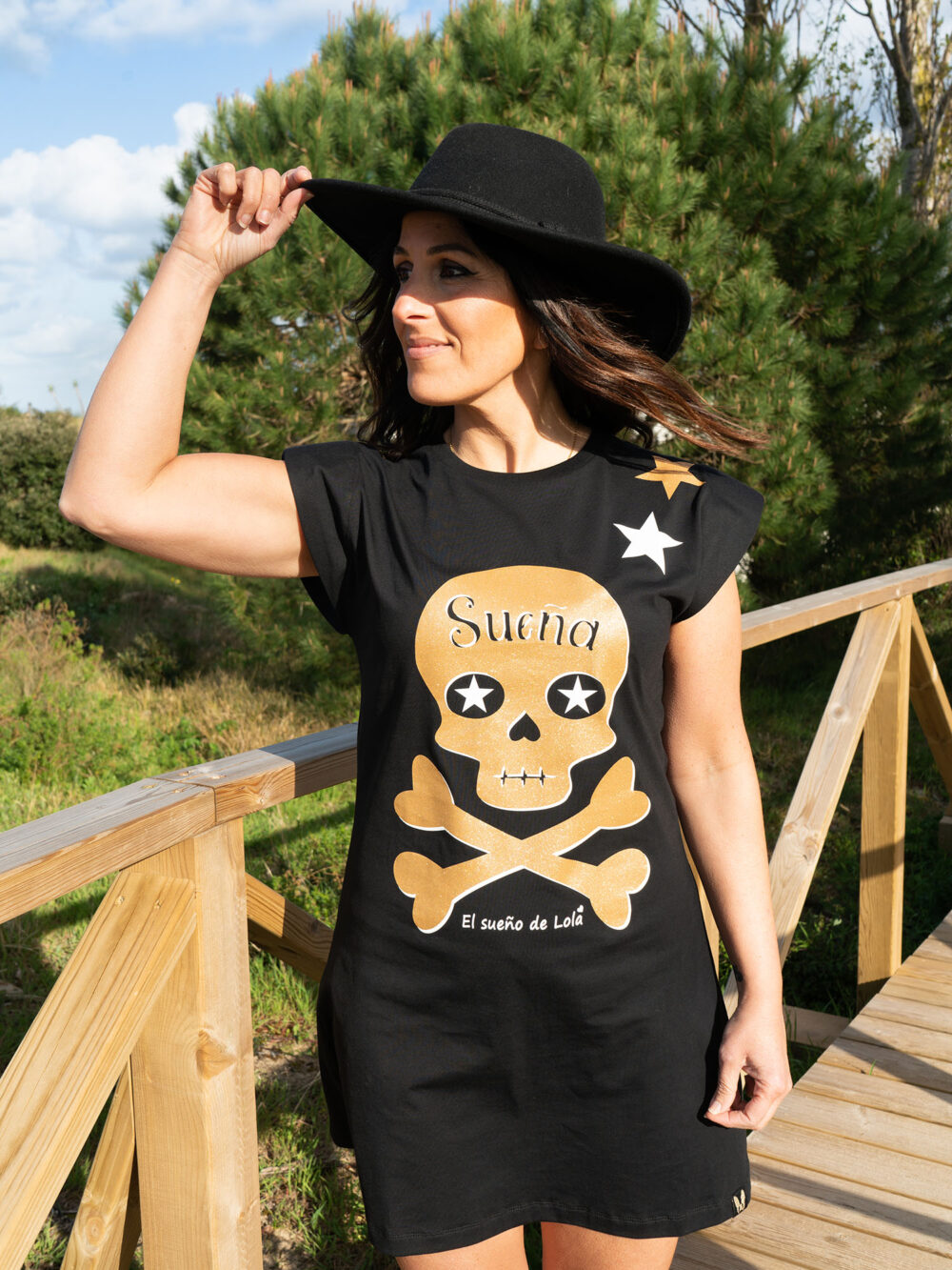Vestido "Sueña Gold"