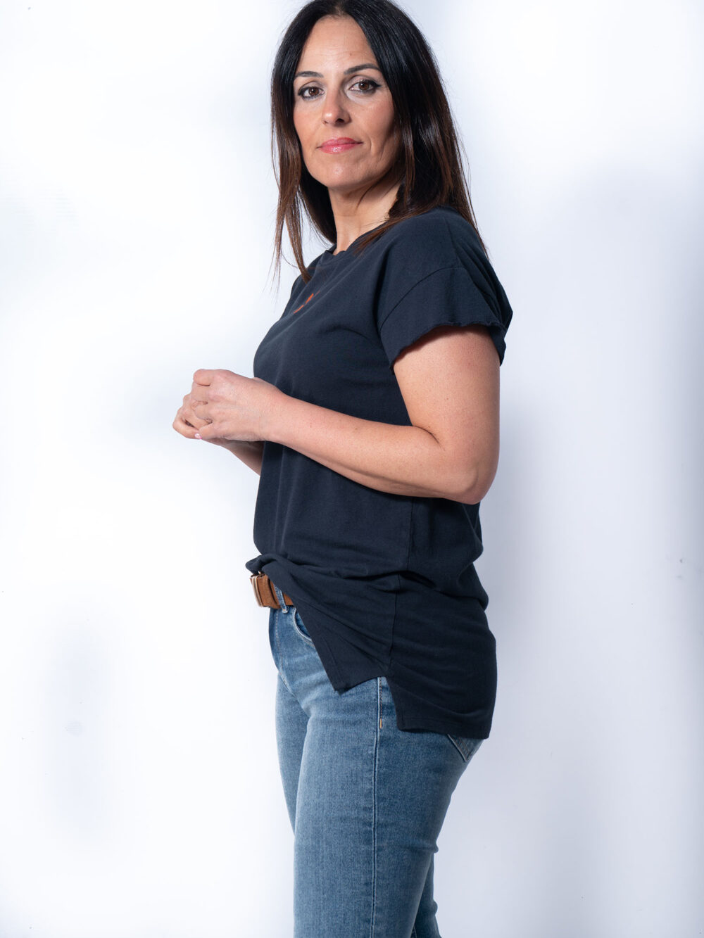Camiseta "Sáhara" marino
