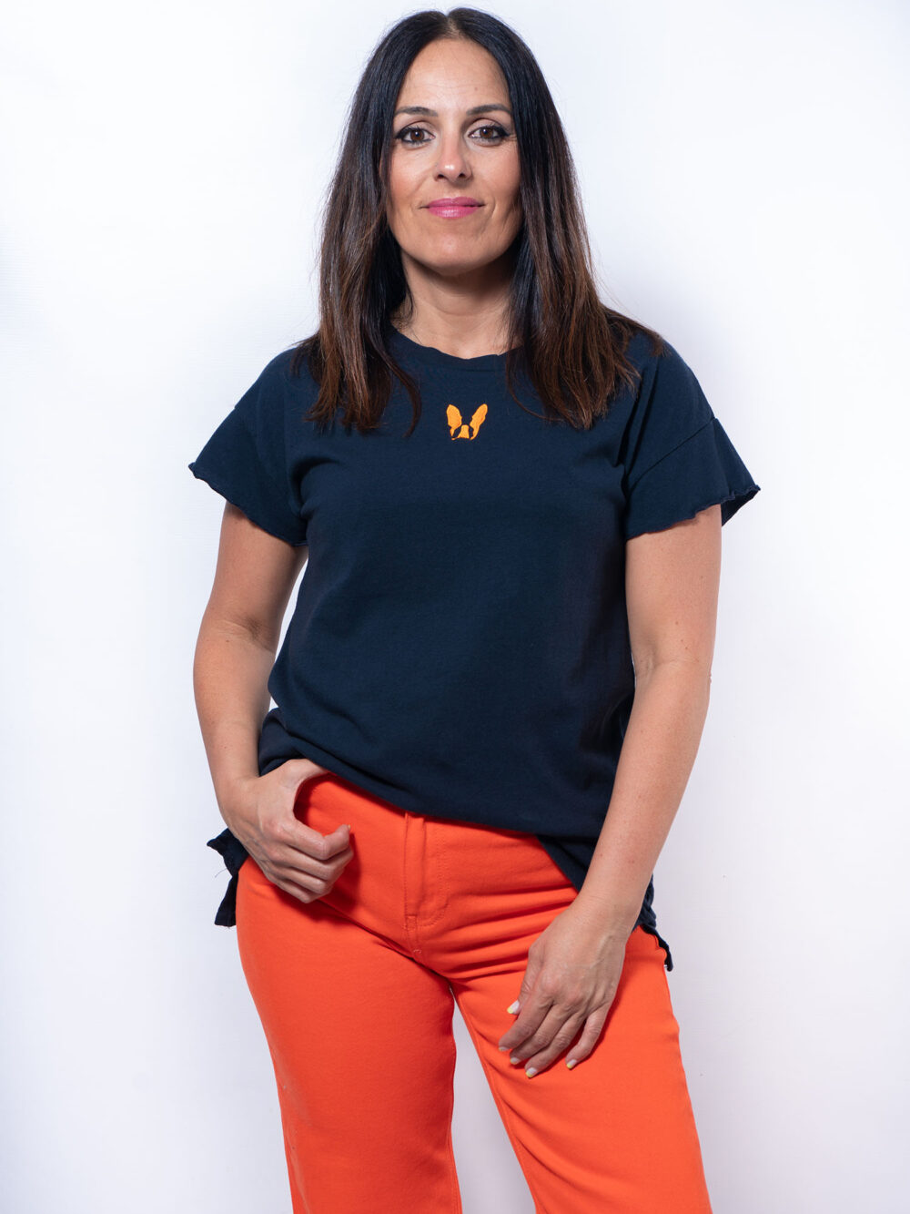 Camiseta "Sáhara" marino