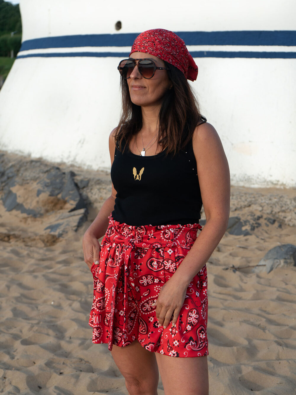 Short "Lola Paisley"