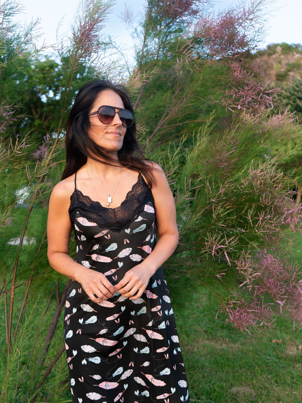 Vestido lencero "Cree en ti misma"