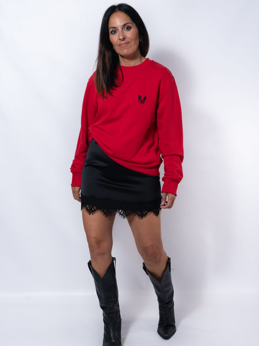 Sudadera UNISEX "Esencial" Red