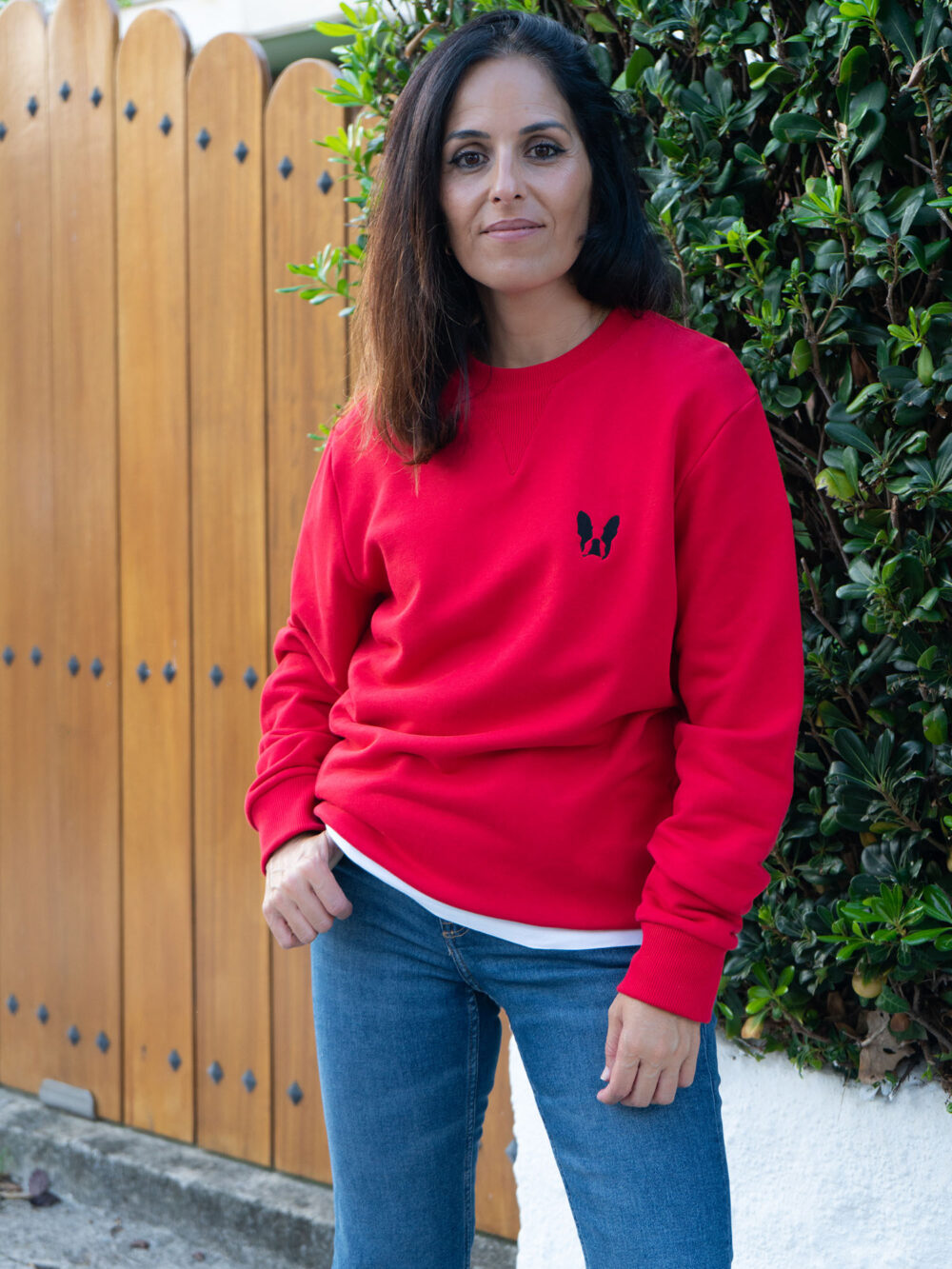 Sudadera UNISEX "Esencial" Red